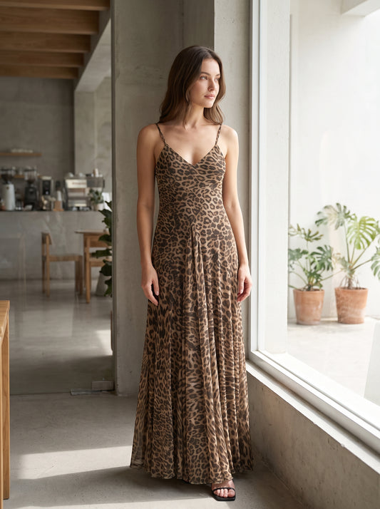 Bright cafe window dress front view